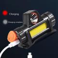 Multifunctional Strong Headlight Usb Rechargeable Magnet Work Light