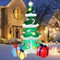 Outdoor Decor Christmas Tree for Lawn Yard Porch Xmas Party Eu Plug
