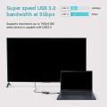 Usb to Hdmi-compatible Adapter,hd 1080p Video for Pc Laptop Projector