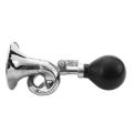 Non-electronic Trumpet Cycle Bike Bell Vintage Retro Bugle Silver
