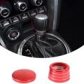 For Toyota 86 Subaru Brz 2012-2020 Car Aluminum Alloy Gear Shift, Red