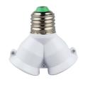 E27 to E27 Light Lamp Bulb Socket 2 Splitter Converter