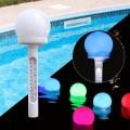 Floating Pool Thermometer,solar Powered Pond Water Thermometer,1pc