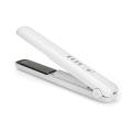 Usb Rechargeable Curling Portable Hair Straighteners Splints White