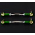 Cnc Metal Steering Tie Rod for 1/5 Hpi Baha Rovan Km Baja 5b,green