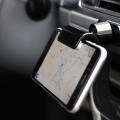 Universal Car Phone Holder for 7 Inch 360 Degree Paste Type - Black