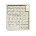 Calendar Puzzle Month + Day + Week Calendar Home Decorative(primary)