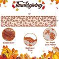 2pcs Thanksgiving Table Runner Table Decorations,for Dinner Party