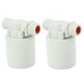 2x 1/2 Inch Automatic Float Valve Water Level Control Valve