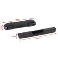 Metal Front and Rear Bumper with Led Light for Axial Scx24 Jeep