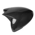 Carbon Fiber Car Rearview Mirror Cover Horn Style for Skoda Octavia