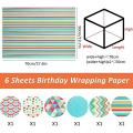 Wrapping Paper Sheets,for Christmas Birthday Party Wrapping Paper