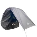 Laduta Trunk Tent Sunshade Rainproof for Car Self-driving Tour Black
