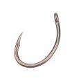30pcs Stainless Steel Hooks Barbed White Strong Big Fishhook Size 6#