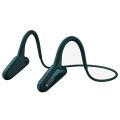 Loca Bone Conduction Bluetooth Headset, for Running, Traveling(green)
