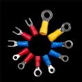 480pcs Spade Terminal Insulated Cable Wire Crimp Butt Ring Fork Set