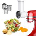 Fresh Prep Vegetable Slicer for Kitchenaid Mixer, with Cleaning Brush