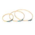 Embroidery Hoops Set,bamboo Circle for Embroidery and Cross Stitch