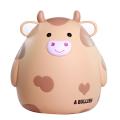 Cute Cows Piggy Bank for Coins,for Birthday&christmas Gift,l,brown