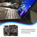 B75 Eth Mining Motherboard+i3 2100 Cpu+2xsata Cable Usb Motherboard