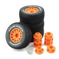 4pcs 112mm 1/8 1/10 Short Course Truck Tire Tyres Wheel,2