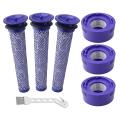Vacuum Filter Replacement Kit for Dyson V6 Cordless Vacuum Cleaner