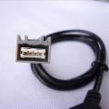 Car 90cm Usb Female Port Cable Aux for 08+ Onwards Civic Crv Accord