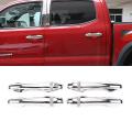 Exterior Door Handle Cover Trim for Toyota Tacoma 2015-2022, Silver