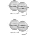 4pcs Stainless Steel Mesh Tea Ball 3.5 Inches Tea Strainers for Tea