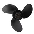 Outboard Propeller Boat for Tohatsu Nissan Aluminum Alloy Black