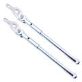 2x Alloy Bike Kickstand 16-inch 349 Parking Stand for Brompton,silver