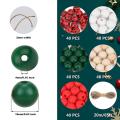 200 Piece Of Christmas Wooden Beads Natural Polished Beads