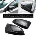 Carbon Fiber Side Rear View Mirror Cover for Toyota Hilux Revo Vigo