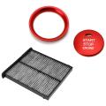Auto Cabin Air Filter Air Conditioning System Filter for Mazda 14-17