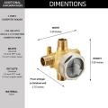 Shower Diverter Rough-in Valve for Delta R11000 3, 6 Setting