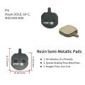 4 Pairs, Bicycle Disc Brake Pads for Hayes Mx2 Mx3 Mx4 Sole, Gx-c