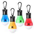 Compact Led Camping Light Bulbs with Clip Hook Tent Light 4color