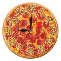 Simulation Pizza Wall Clock Color Picture Series Digital Clock B