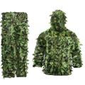 Sticky Flower Bionic Leaves Camouflage Suit Hunting Ghillie Suit (b)