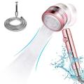 Shower Head Pressure Increase Shower Head with 1.5m Hose Rose Gold