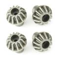 2pcs Metal 12t Gear for Wltoys 144001 124019 124018 12428 Rc Car