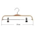 20 Pack Wooden Trousers/skirt Hangers with Coat Clothes Hangers