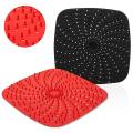 Upgrade Reusable Air Fryer Liners, Non-stick Silicone Air Fryer Mats