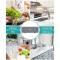 2pcs Silicone Faucet Mat for Kitchen Sink,faucet Absorbent Mat Grey