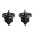 2pcs All Metal Front Rear Differential for Traxxas Slash,1