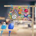 Bird Toy Straw Gnawing Climbing Net Parrot Fun Gnawing Toy