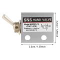 Sns Toggle Switch G1/8 Pneumatic Mechanical Valve Pressure 0-8kgf/cm