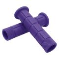 2 Pair Bicycle Handle Set Grips Bmx for Boys and Girls Bikes Purple