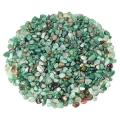 Small Green Agate Pebbles, Plant Aquarium Gravel Stones (680-700g)