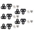 10x Self-locking Bicycle Pedal Cleat 4.5 Degree Road Bike Lock Plate